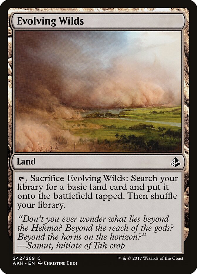 Evolving Wilds (242) - Amonkhet (AKH)