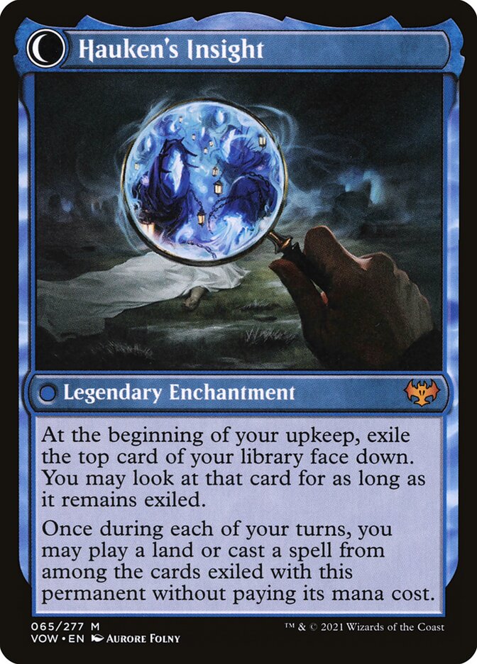 Jacob Hauken, Inspector // Hauken's Insight (65) - Innistrad: Crimson Vow (VOW)