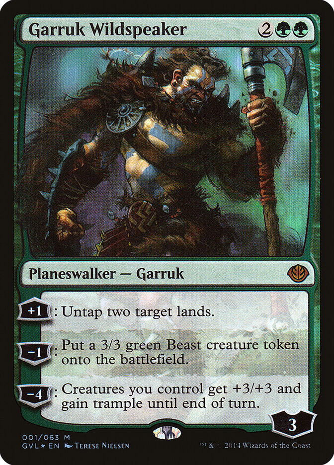 Garruk Wildspeaker (1) - Duel Decks Anthology: Garruk vs. Liliana (GVL)