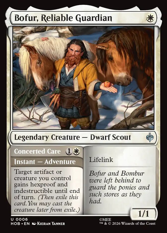 Bofur, Reliable Guardian // Concerted Care (6) - The Hobbit (HOB)
