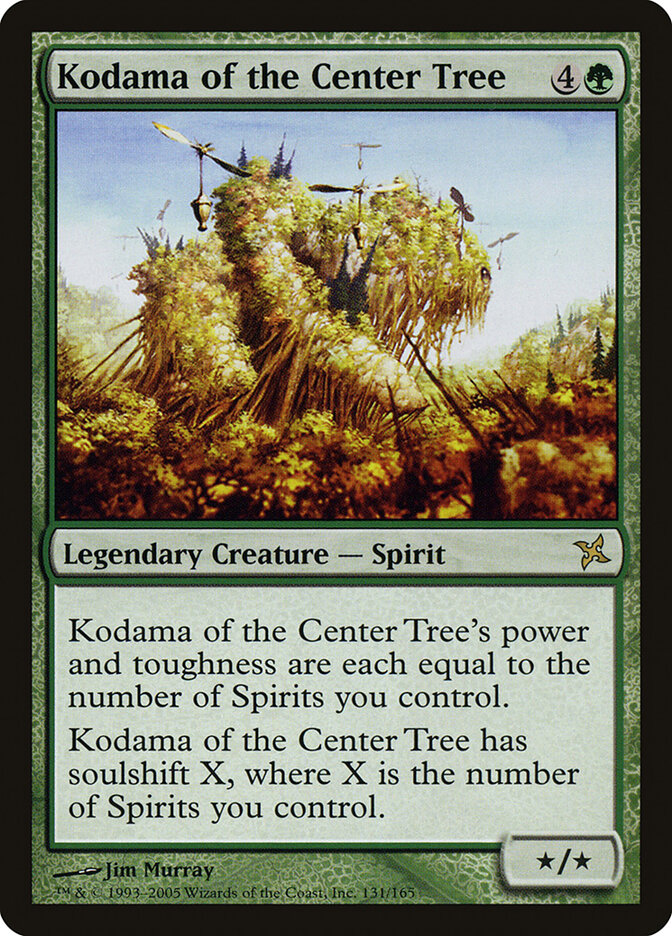 Kodama of the Center Tree (131) - Betrayers of Kamigawa (BOK)