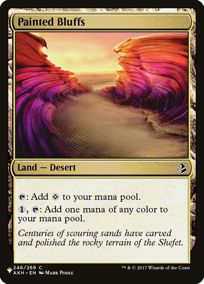 Painted Bluffs (AKH-246) - The List (PLST)