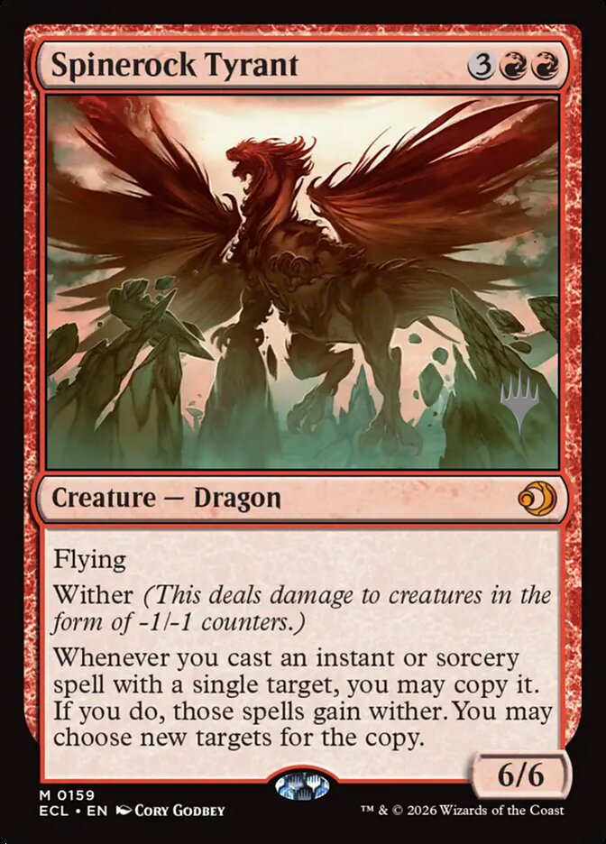 Spinerock Tyrant (159p) - Lorwyn Eclipsed Promos (PECL)
