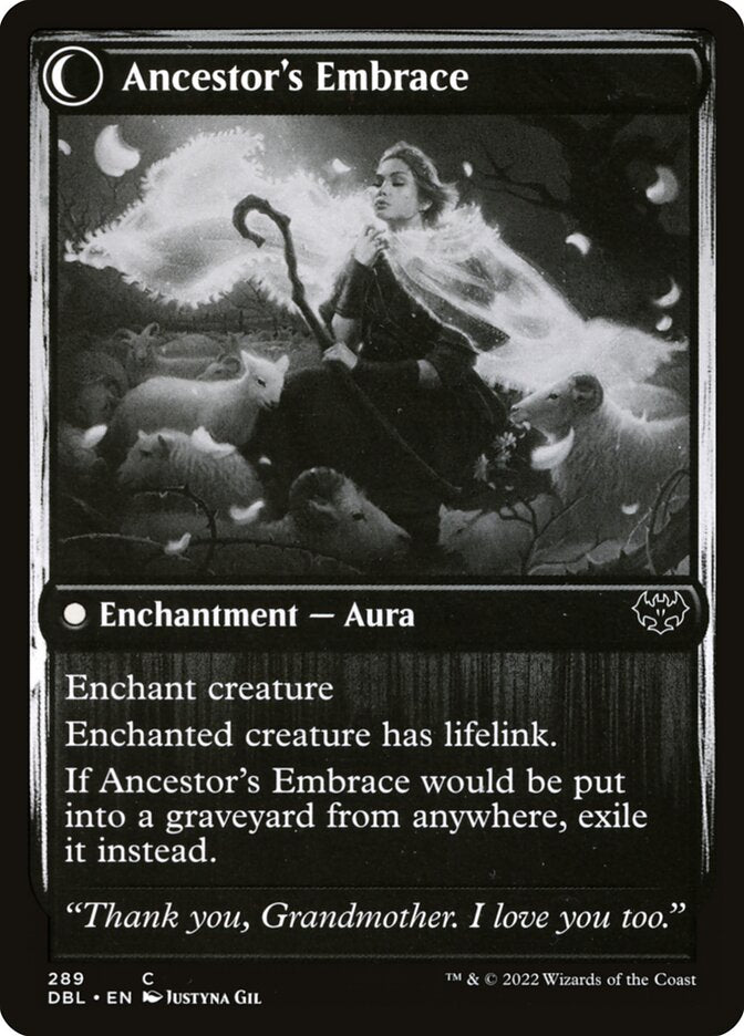 Kindly Ancestor // Ancestor's Embrace (289) - Innistrad: Double Feature (DBL)