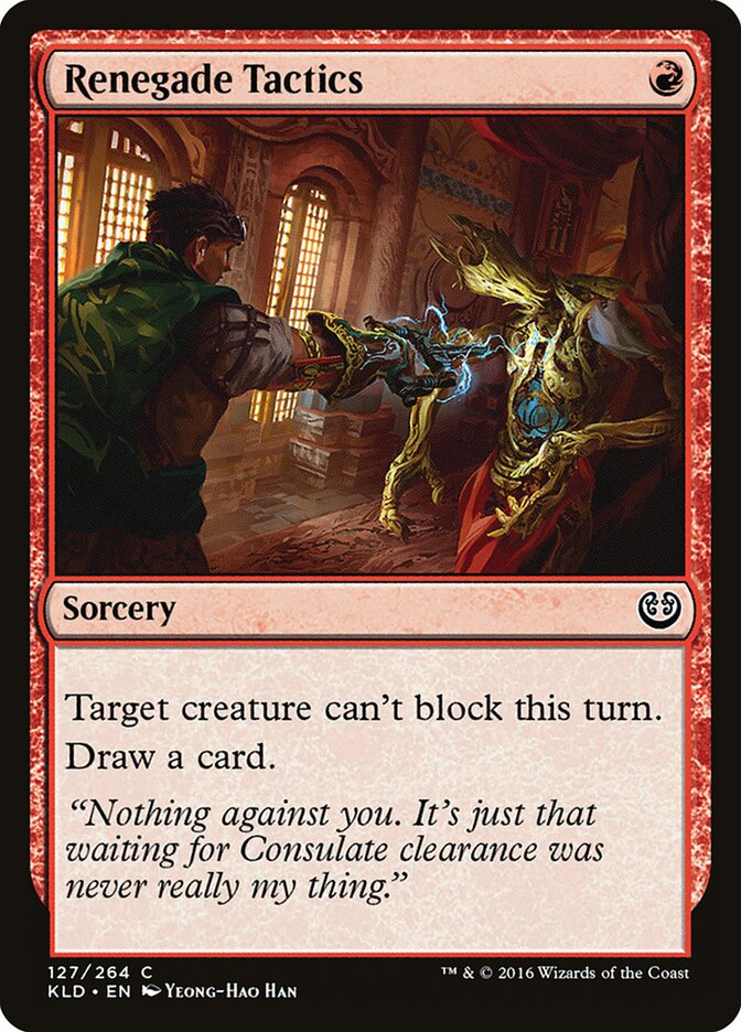 Renegade Tactics (127) - Kaladesh (KLD)