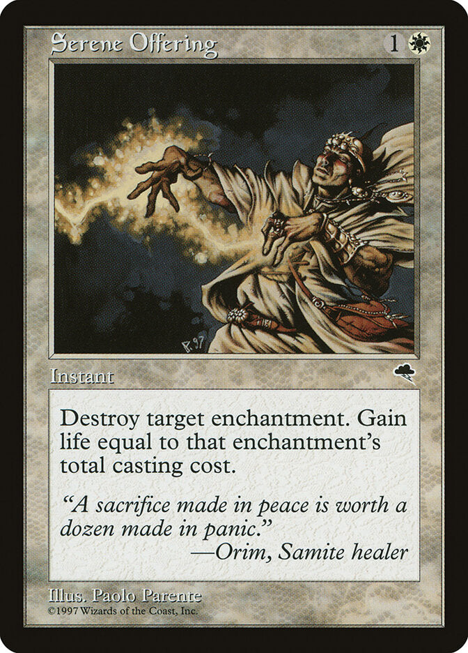 Serene Offering (40) - Tempest (TMP)