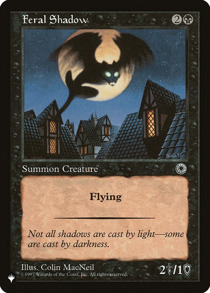 Feral Shadow (POR-93) - The List (PLST)