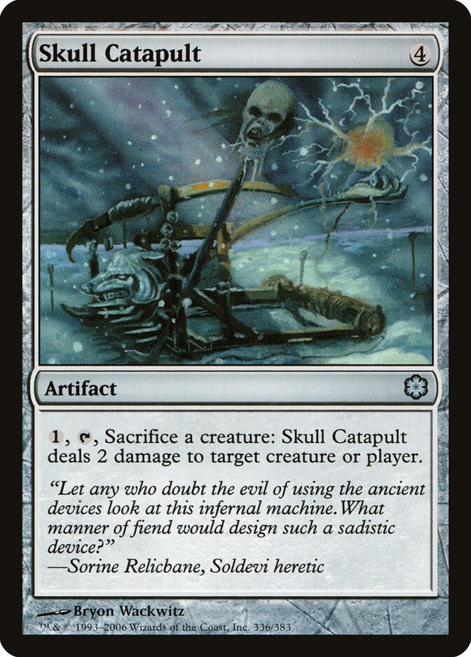 Skull Catapult (336) - Coldsnap Theme Decks (CST)