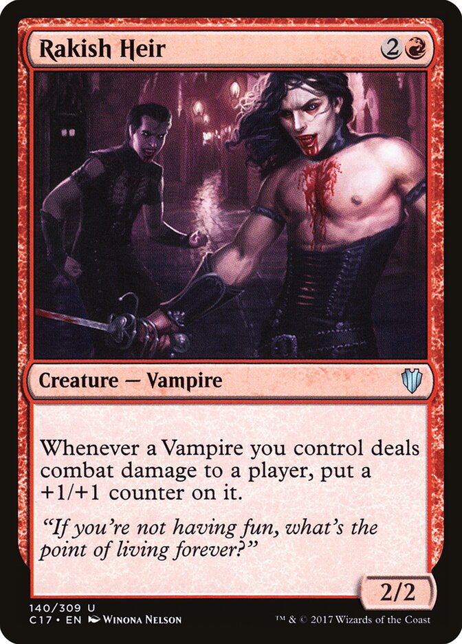 Rakish Heir (140) - Commander 2017 (C17)