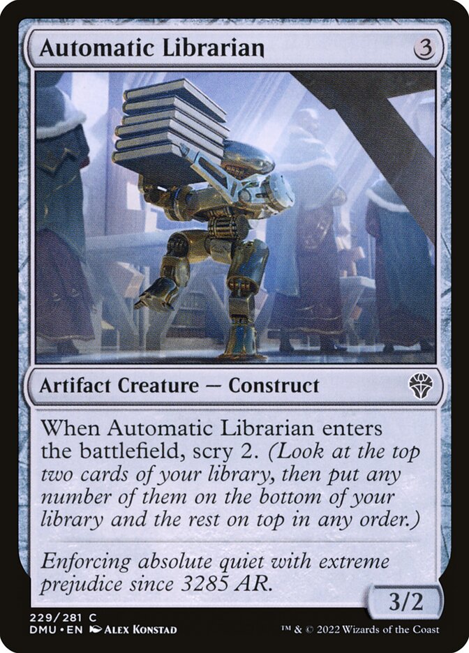 Automatic Librarian (229) - Dominaria United (DMU)