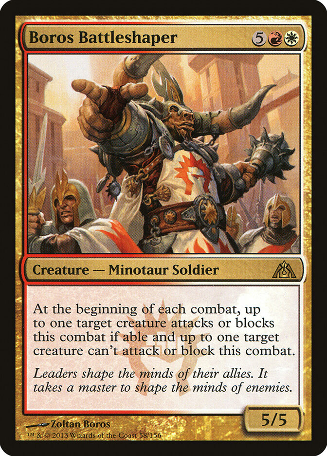 Boros Battleshaper (58) - Dragon's Maze (DGM)