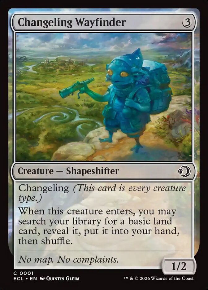 Changeling Wayfinder (1) - Lorwyn Eclipsed (ECL)