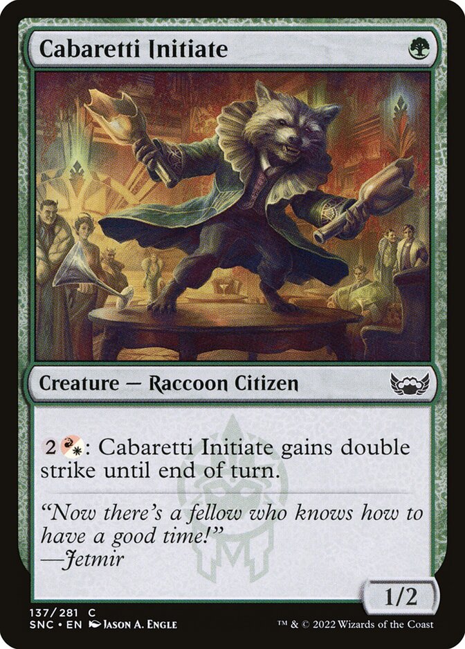 Cabaretti Initiate (137) - Streets of New Capenna (SNC)