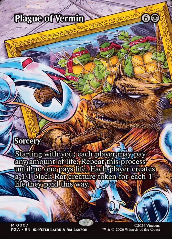 Plague of Vermin (7) - Teenage Mutant Ninja Turtles Source Material (PZA)