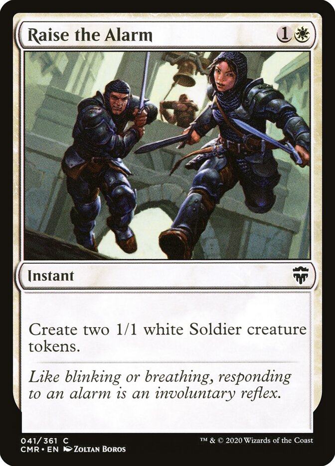 Raise the Alarm (41) - Commander Legends (CMR)