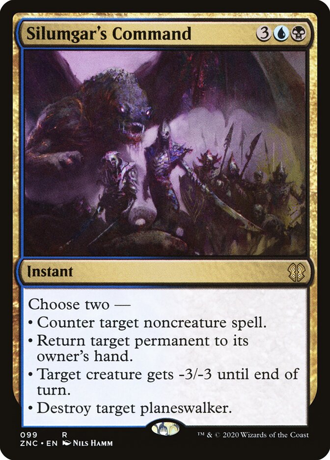 Silumgar's Command (99) - Zendikar Rising Commander (ZNC)