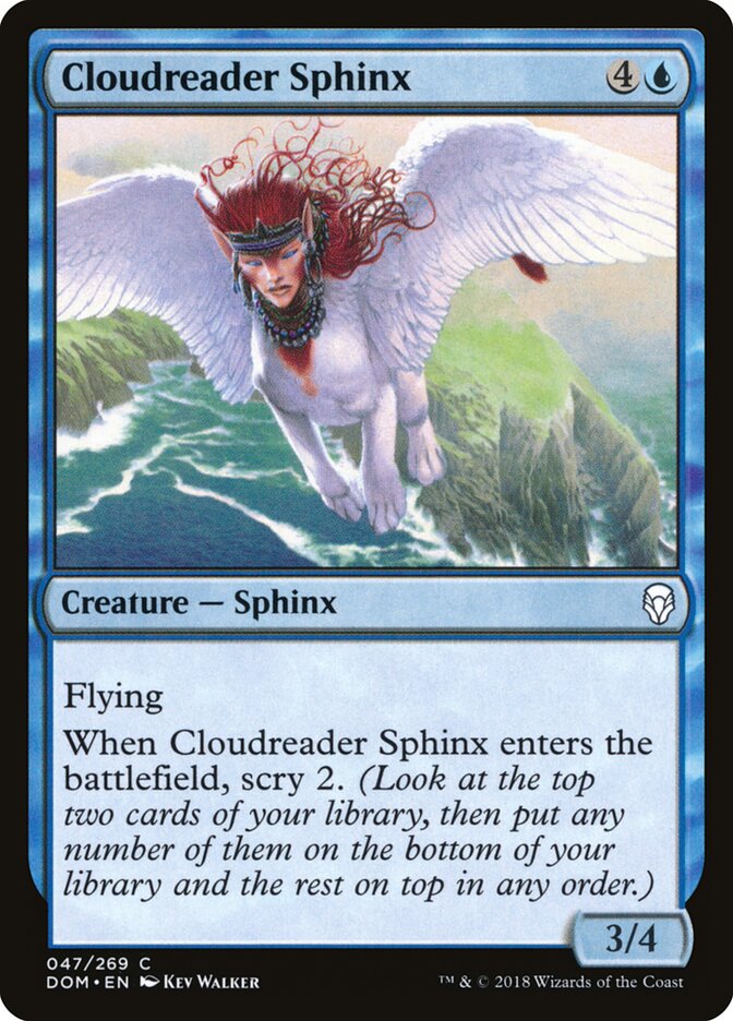 Cloudreader Sphinx (47) - Dominaria (DOM)