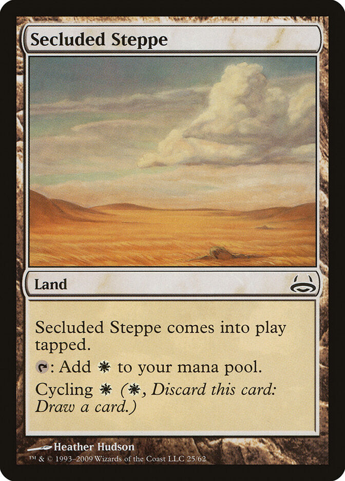Secluded Steppe (25) - Duel Decks: Divine vs. Demonic (DDC)