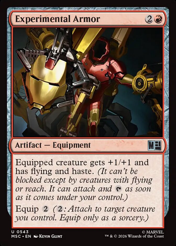 Experimental Armor (543) - Marvel Super Heroes Commander (MSC)