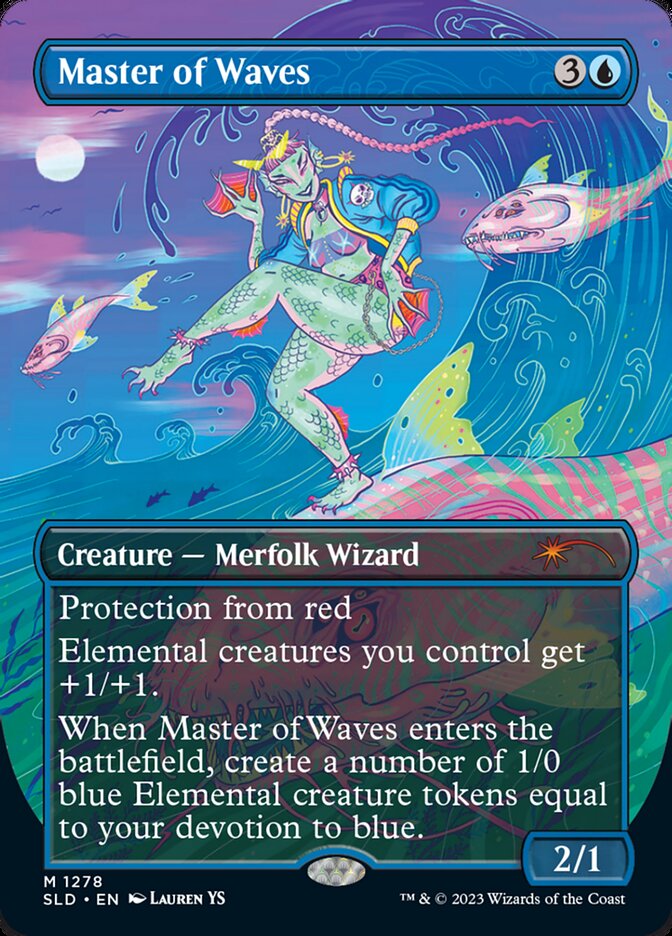 Master of Waves (1278) - Secret Lair Drop (SLD)