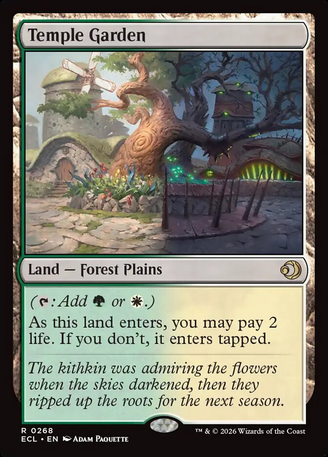 Temple Garden (268) - Lorwyn Eclipsed (ECL)