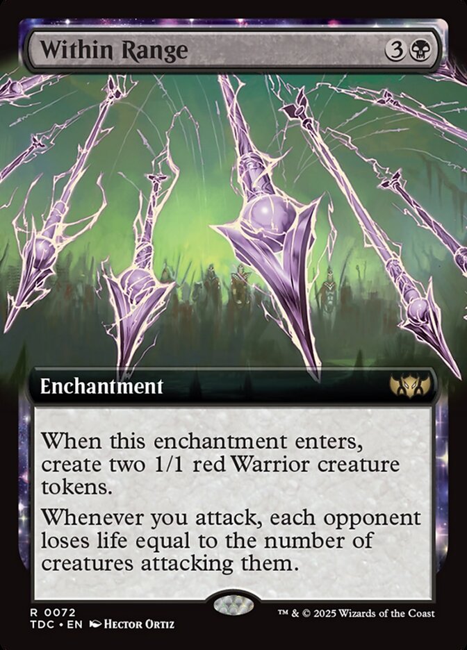 Within Range (72) - Tarkir: Dragonstorm Commander (TDC)
