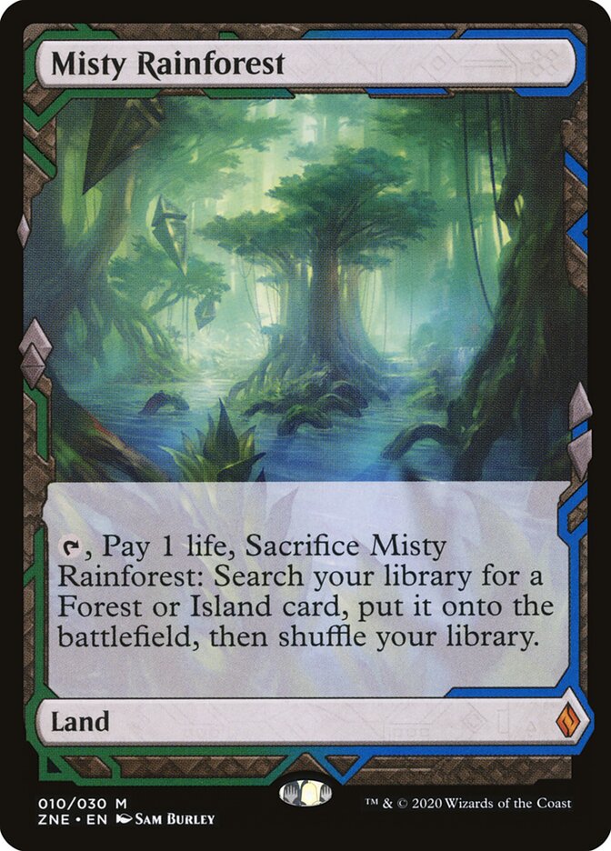 Misty Rainforest (10) - Zendikar Rising Expeditions (ZNE)