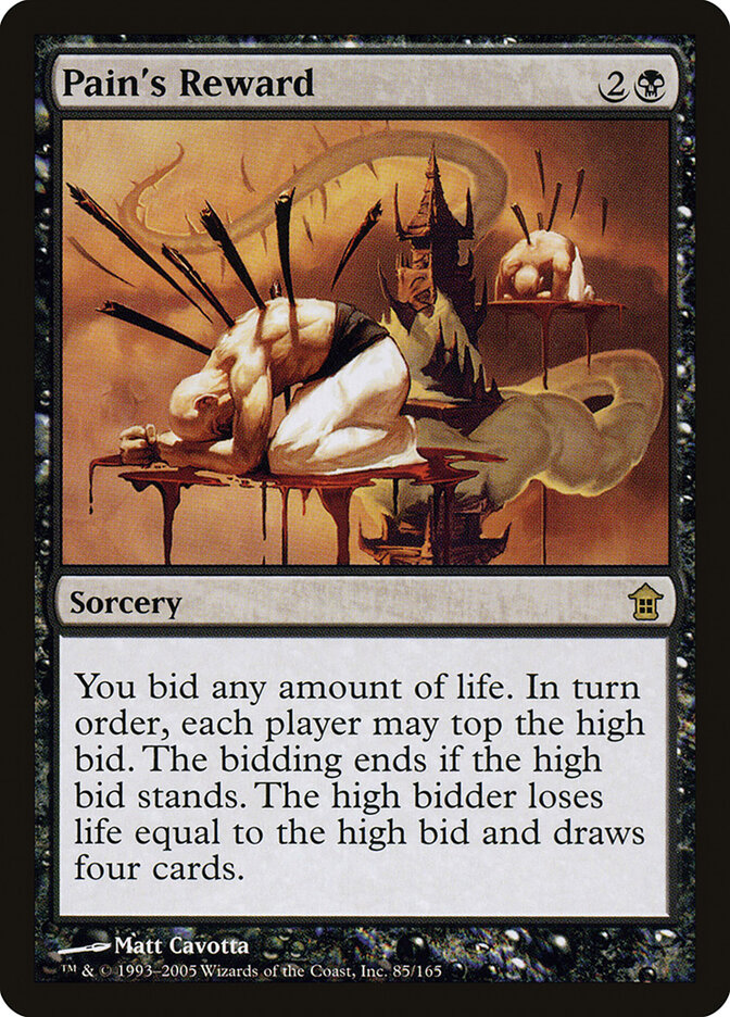 Pain's Reward (85) - Saviors of Kamigawa (SOK)