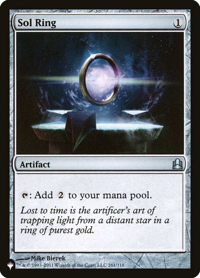 Sol Ring (CMD-261) - The List (PLST)
