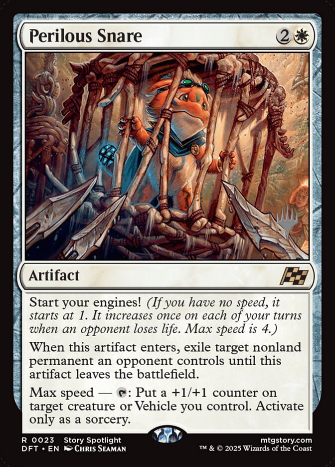 Perilous Snare (23p) - Aetherdrift Promos (PDFT)