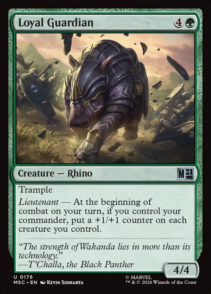 Loyal Guardian (176) - Marvel Super Heroes Commander (MSC)
