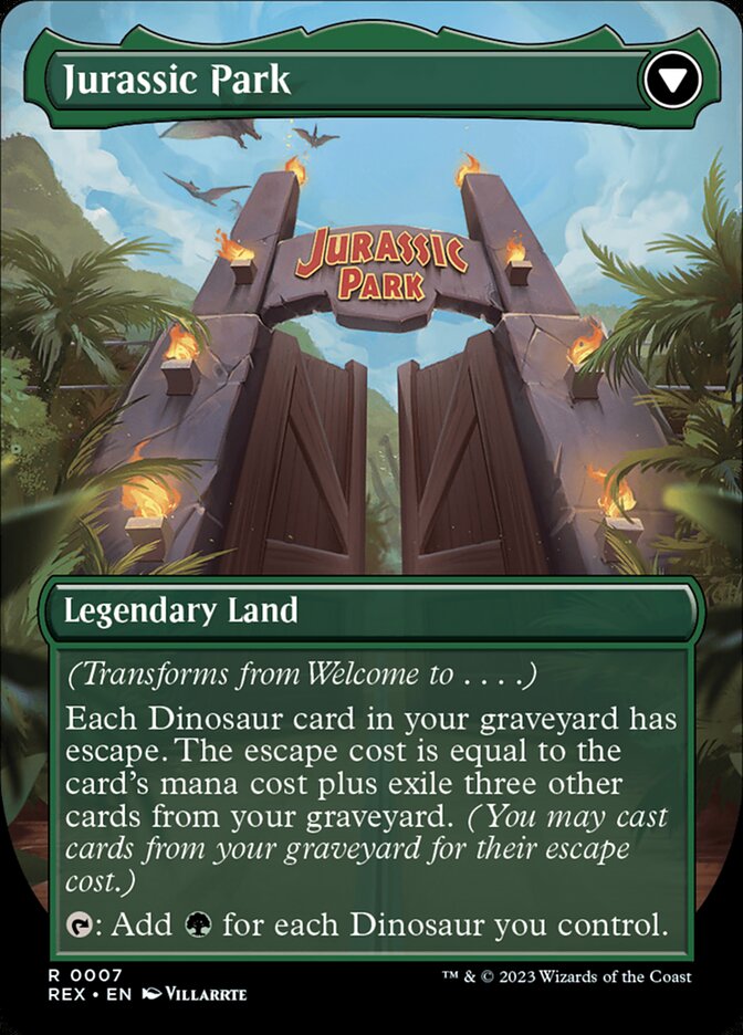 Welcome to . . . // Jurassic Park (7) - Jurassic World Collection (REX)