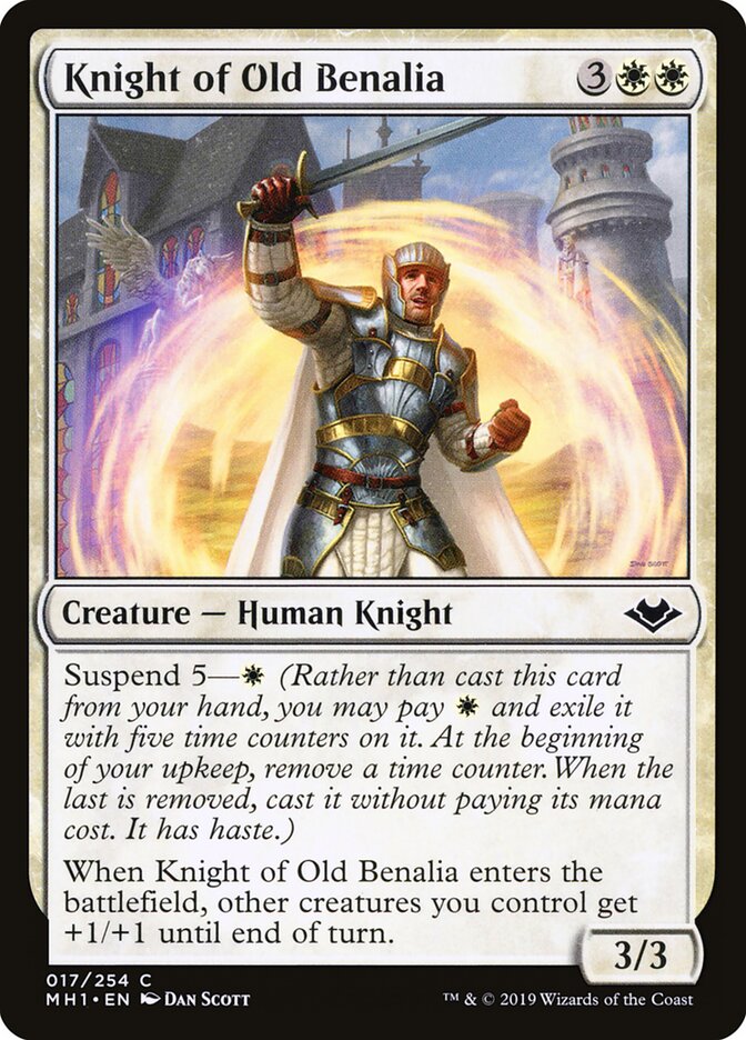 Knight of Old Benalia (17) - Modern Horizons (MH1)
