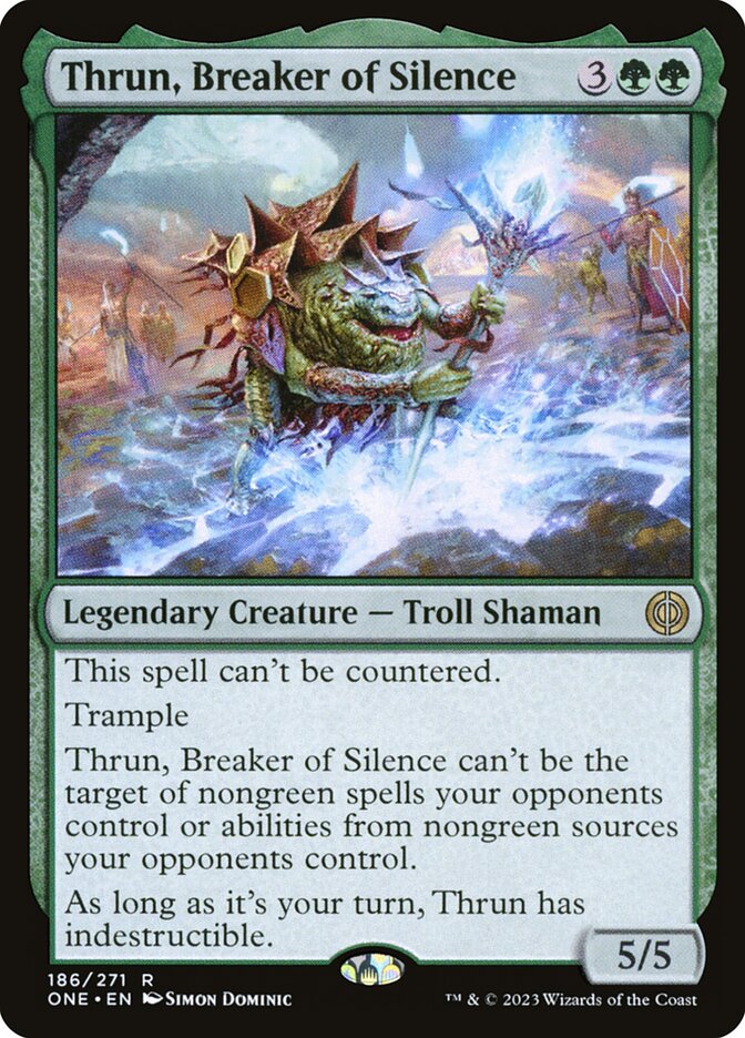 Thrun, Breaker of Silence (186) - Phyrexia: All Will Be One (ONE)