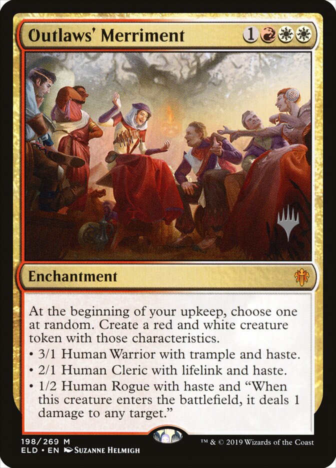 Outlaws' Merriment (198p) - Throne of Eldraine Promos (PELD)