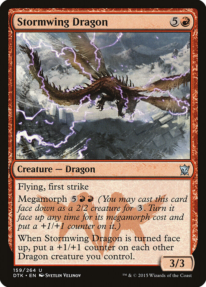 Stormwing Dragon (159) - Dragons of Tarkir (DTK)