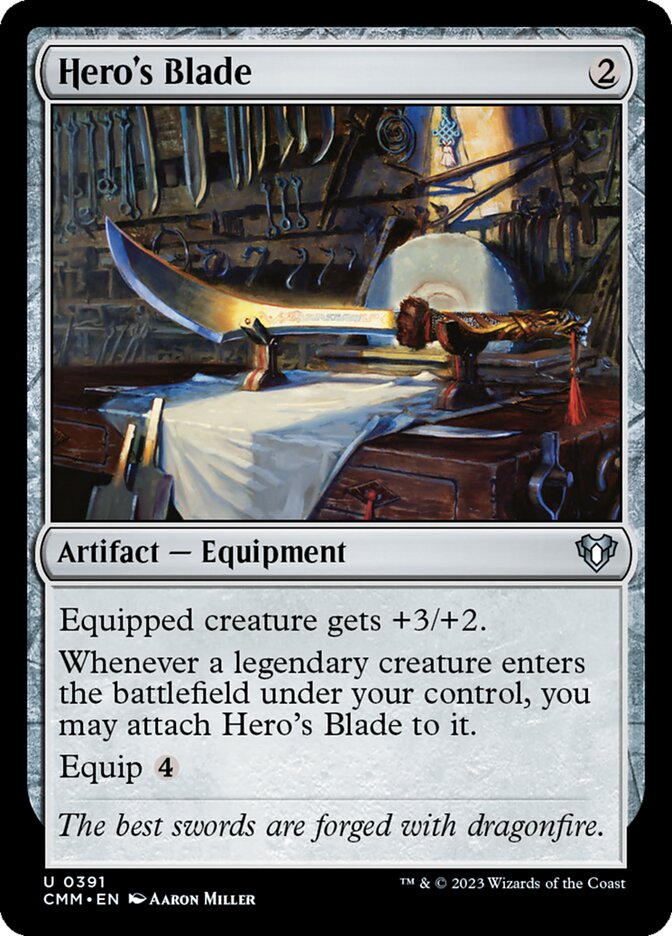 Hero's Blade (391) - Commander Masters (CMM)