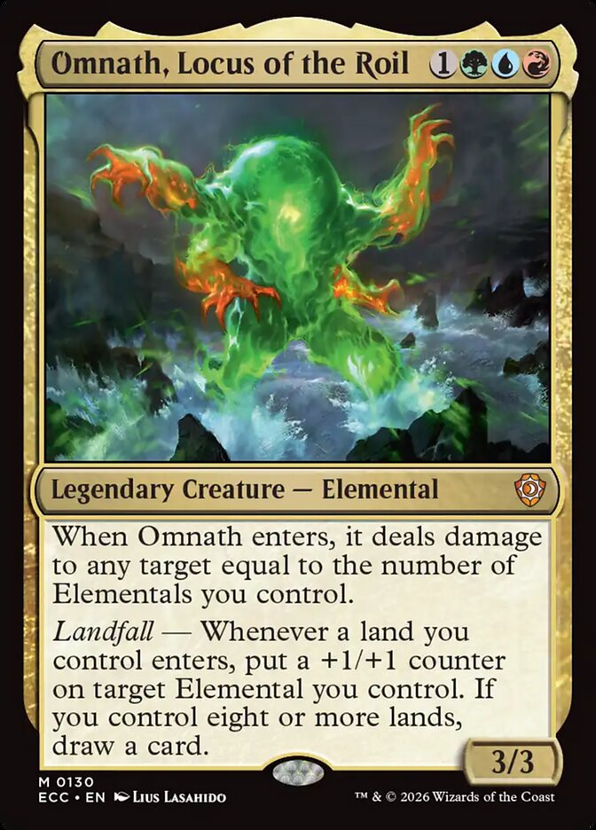 Omnath, Locus of the Roil (130) - Lorwyn Eclipsed Commander (ECC)