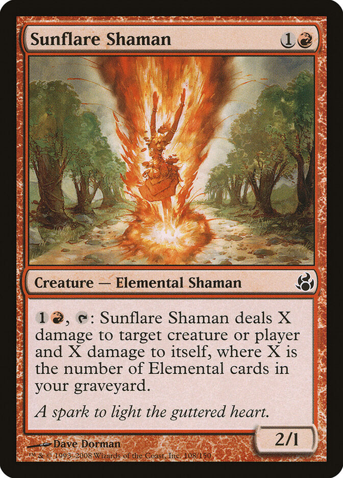 Sunflare Shaman (108) - Morningtide (MOR)