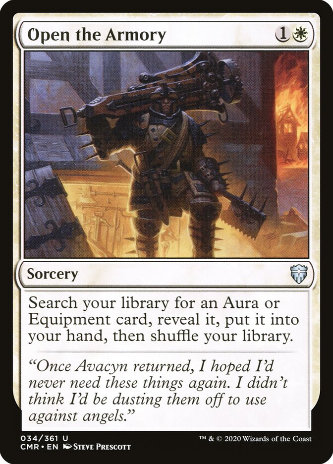 Open the Armory (34) - Commander Legends (CMR)