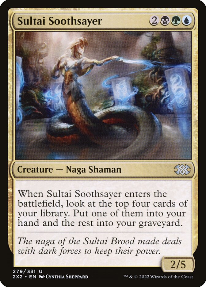 Sultai Soothsayer (279) - Double Masters 2022 (2X2)