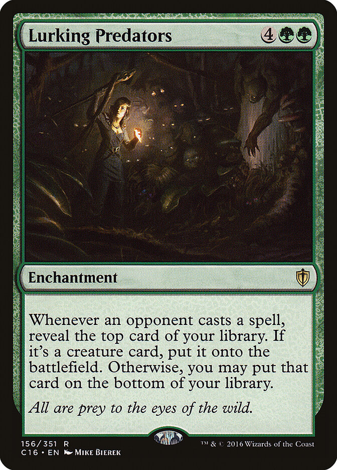 Lurking Predators (156) - Commander 2016 (C16)