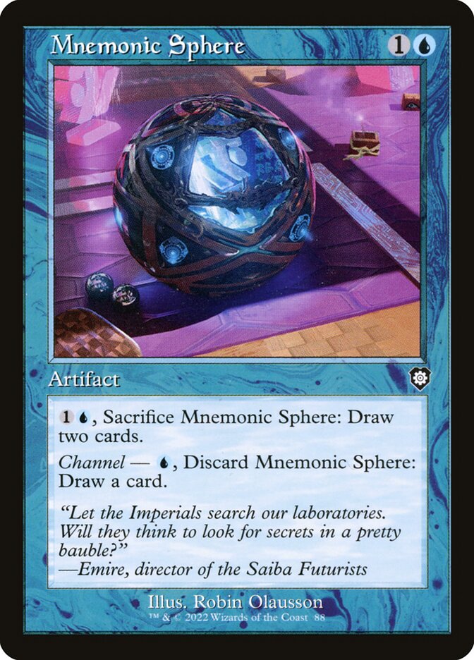 Mnemonic Sphere (88) - The Brothers' War Commander (BRC)