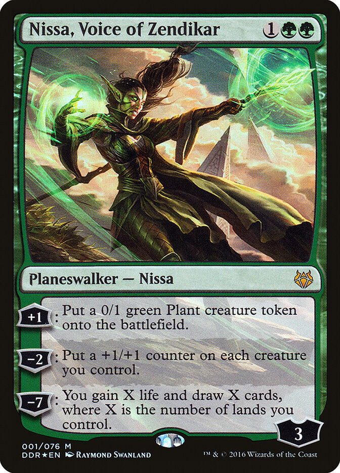 Nissa, Voice of Zendikar (1) - Duel Decks: Nissa vs. Ob Nixilis (DDR)