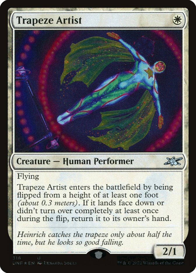 Trapeze Artist (318) - Unfinity (UNF)