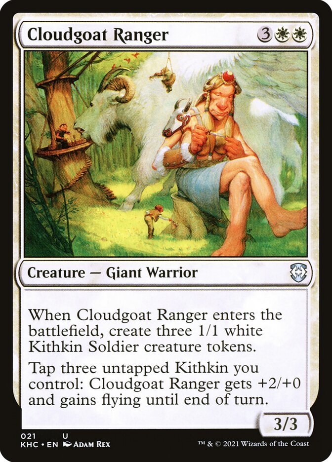 Cloudgoat Ranger (21) - Kaldheim Commander (KHC)
