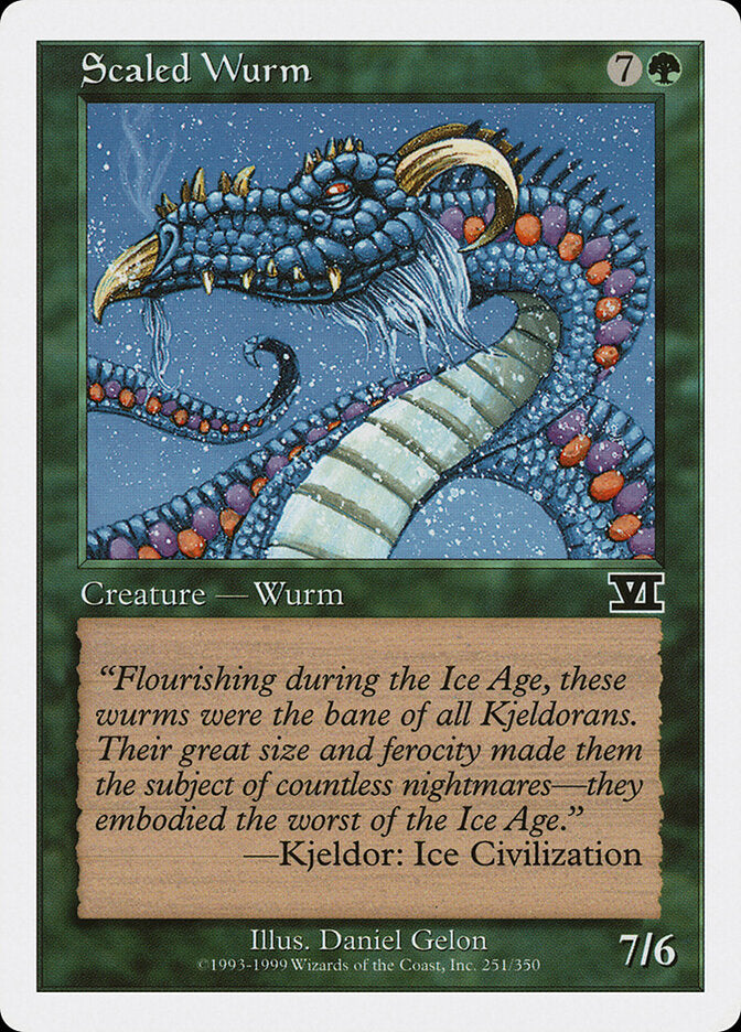 Scaled Wurm (251) - Classic Sixth Edition (6ED)