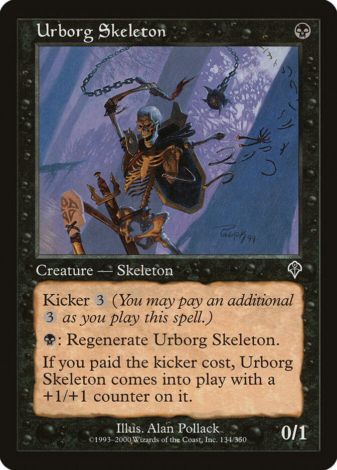 Urborg Skeleton (134) - Invasion (INV)
