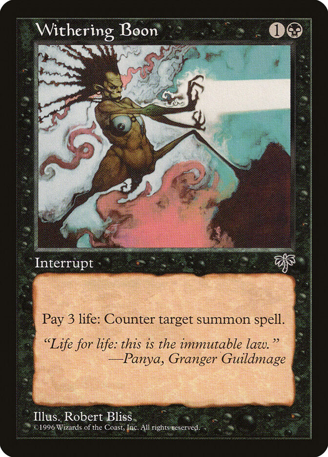 Withering Boon (152) - Mirage (MIR)