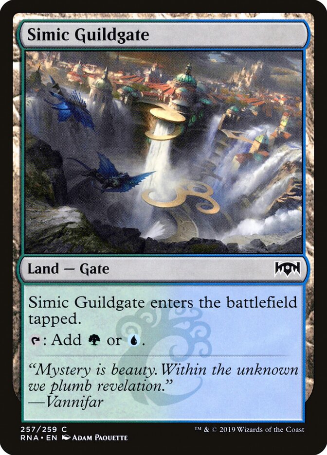 Simic Guildgate (257) - Ravnica Allegiance (RNA)